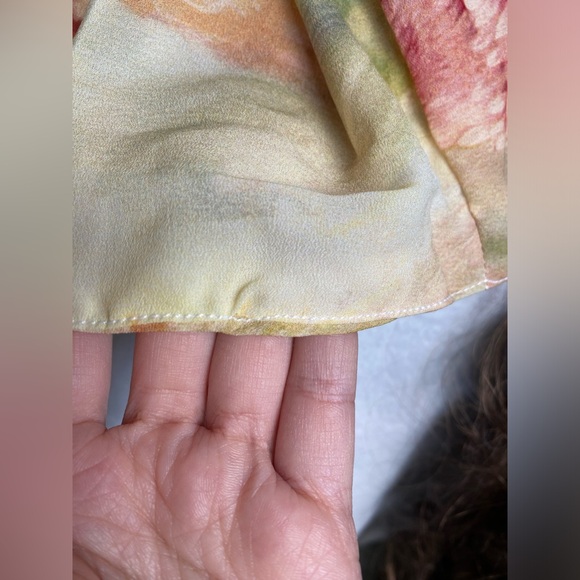 Add in bundle for total $15！Handmade Unique Hair Scrunchie Floral Pattern XL - Picture 6 of 7